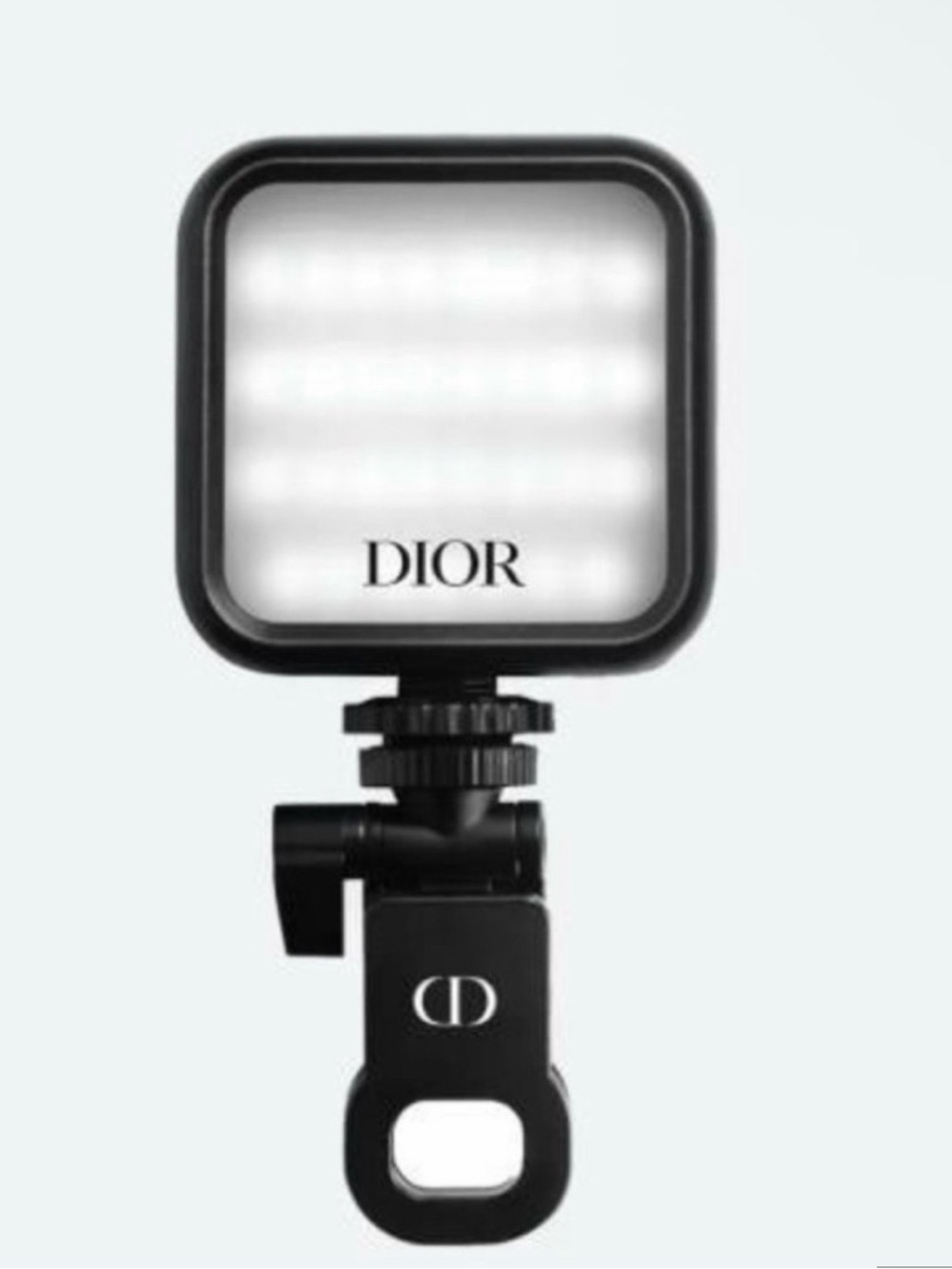 Dior Phone Light selfie light Black and Cream Branded Compact with Accessories